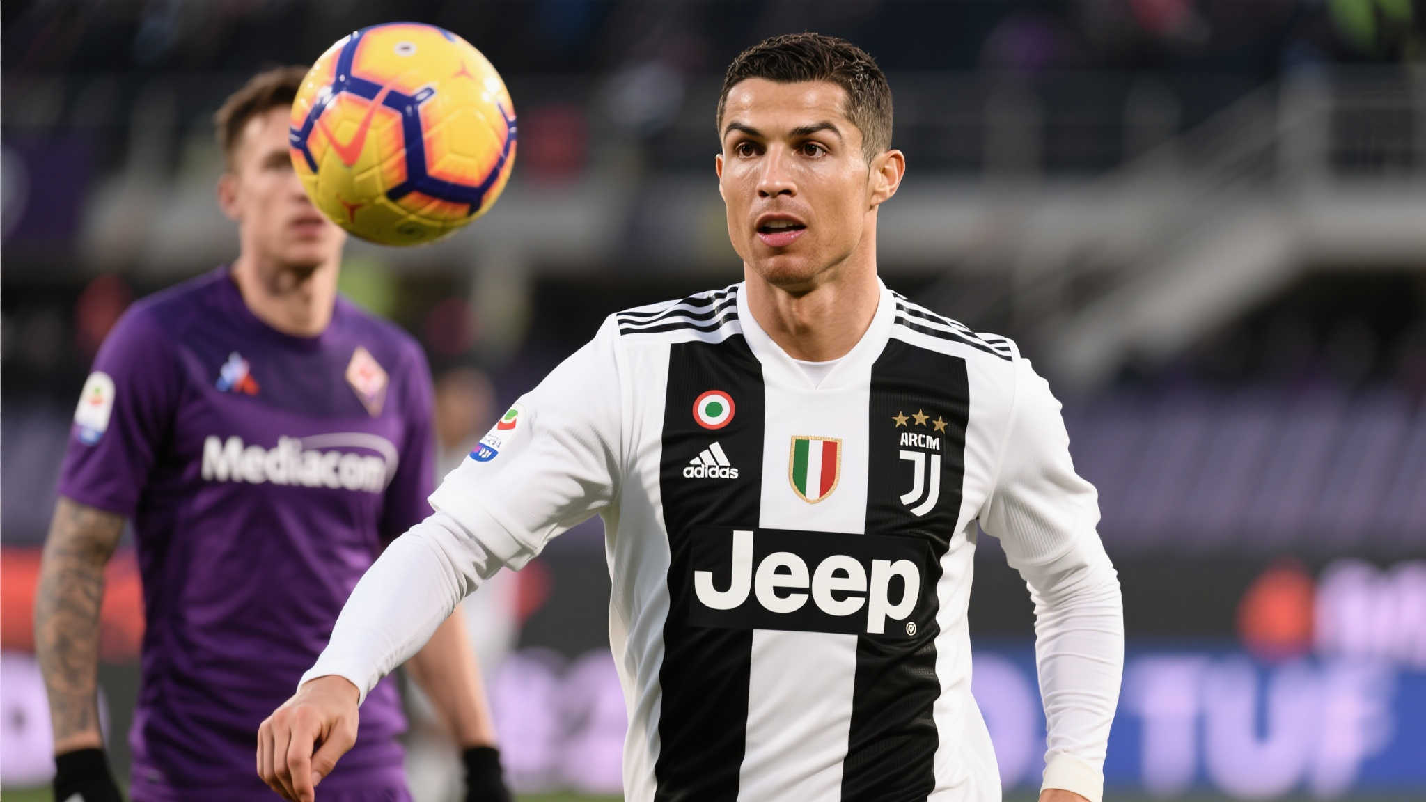 根据此前数据统计，在效力尤文期间，他的进球数远低于